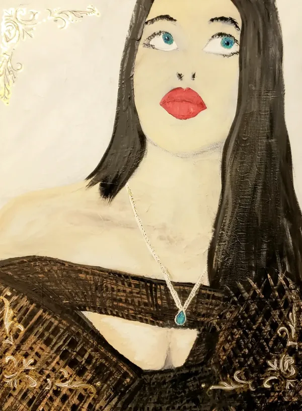 Grecia Monroc by JFeelgood — open edition mini art print