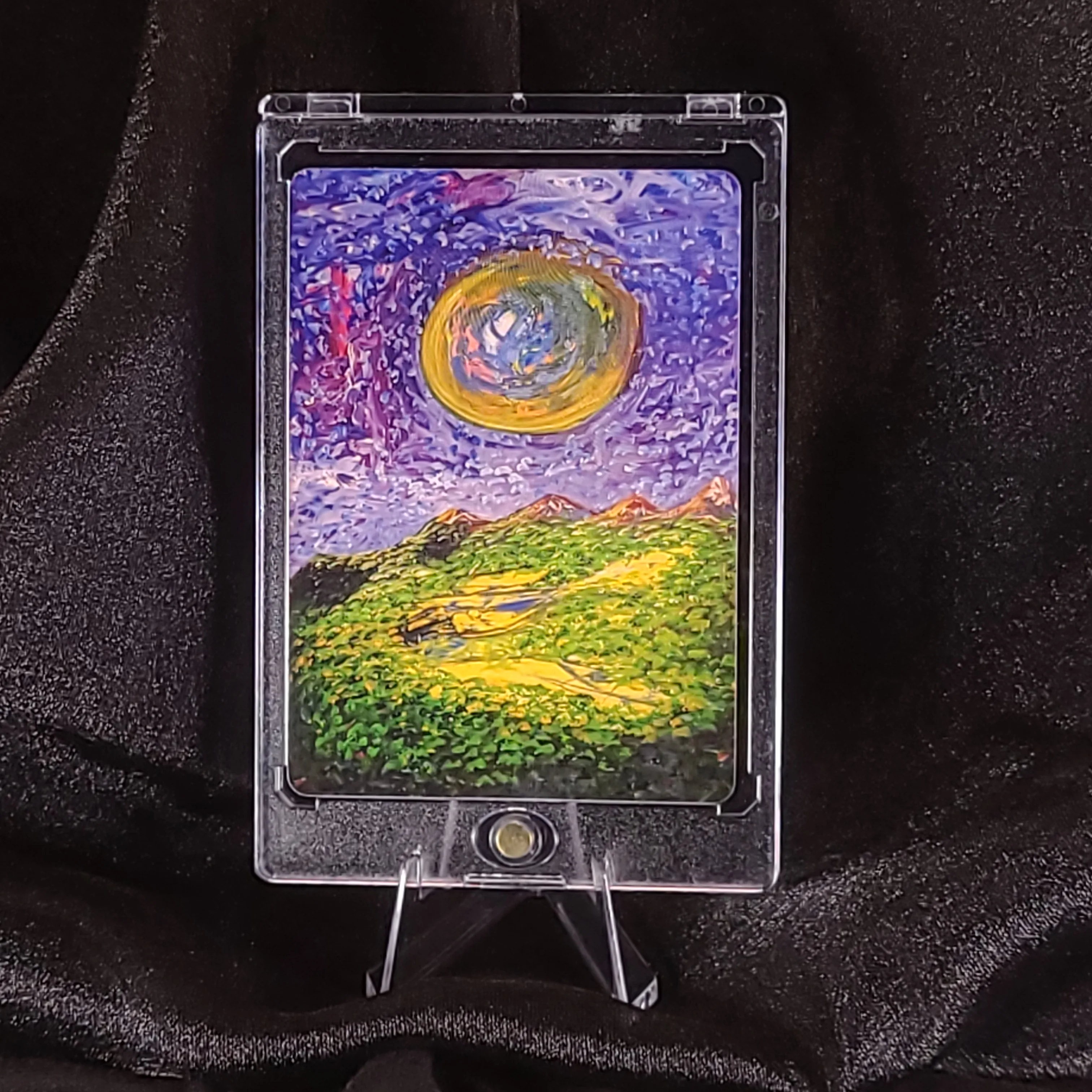 Dream Mountain by JFeelgood — limited edition acrylic miniature art print