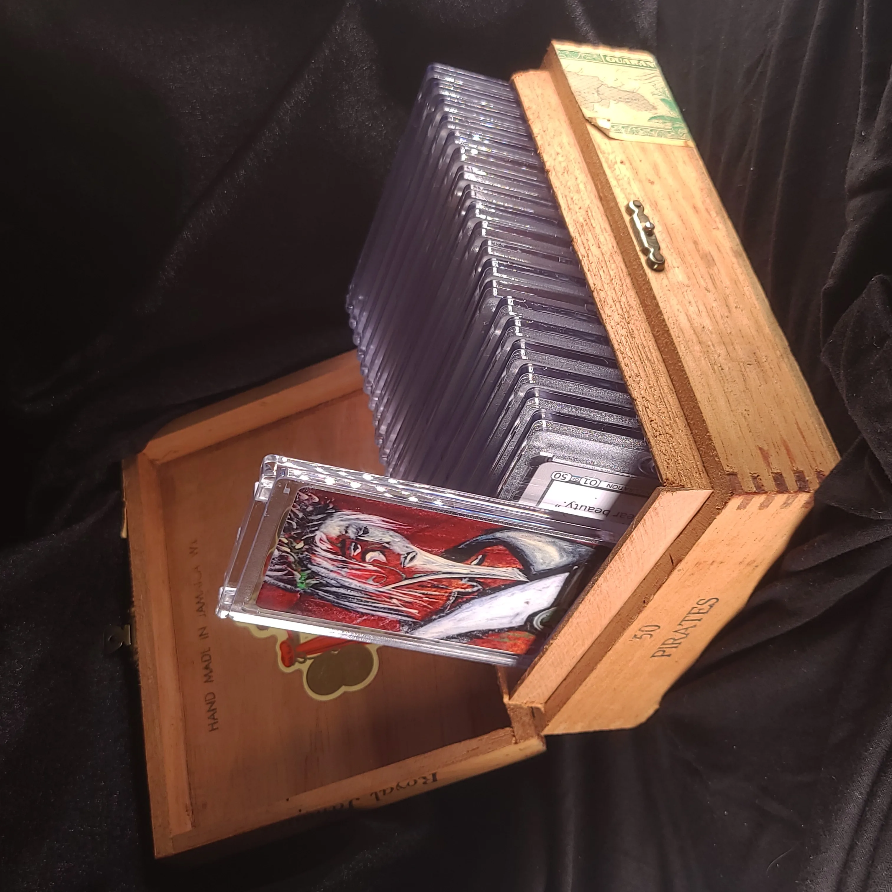 Minicuration collection — limited edition ACEO art prints in magnetic acrylic cases