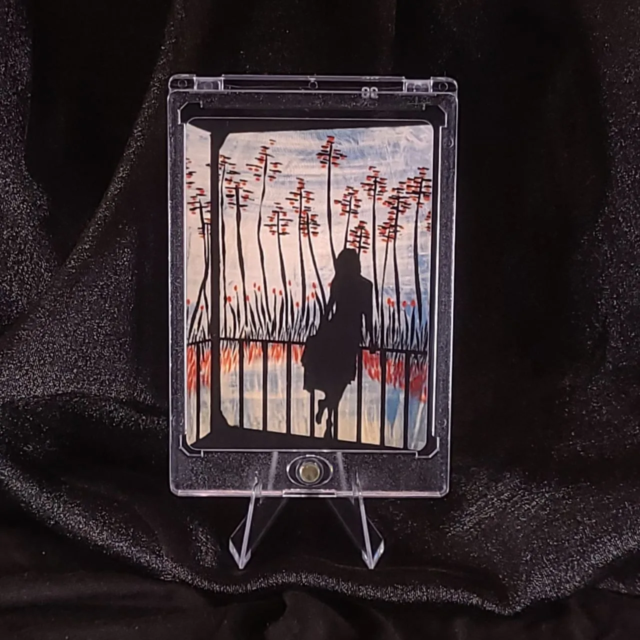 Sweet Dreams by JFeelgood — limited edition mixed media miniature art print